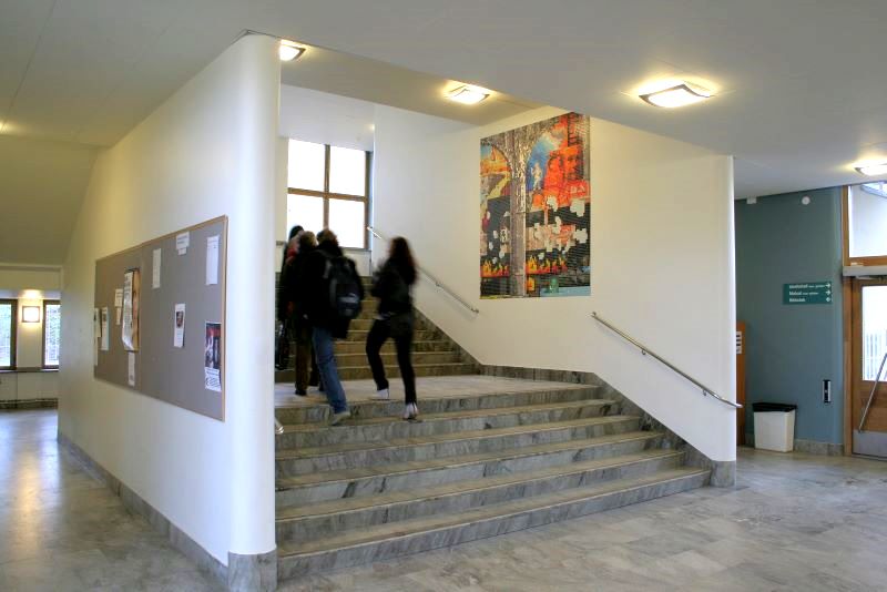mosaik, bromma gymnasium, Kristoffer Zetterstrand. Mosaics