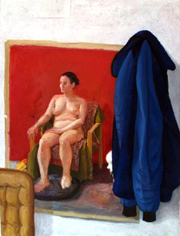 model painting jacket