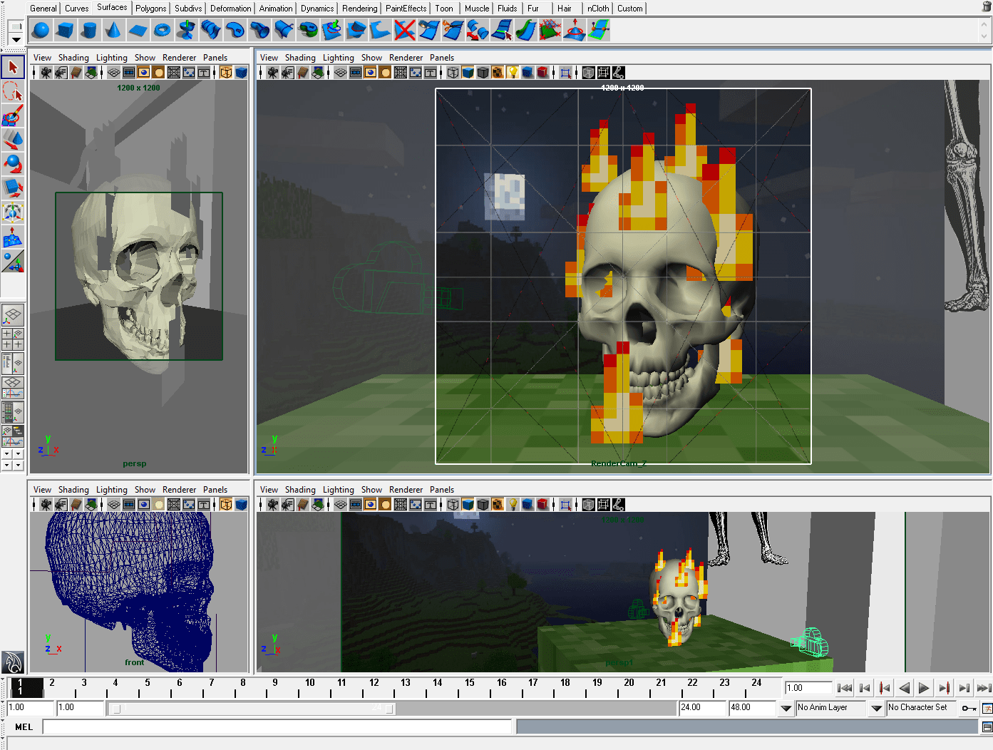 I found this old Maya file from 2010 : r/Maya