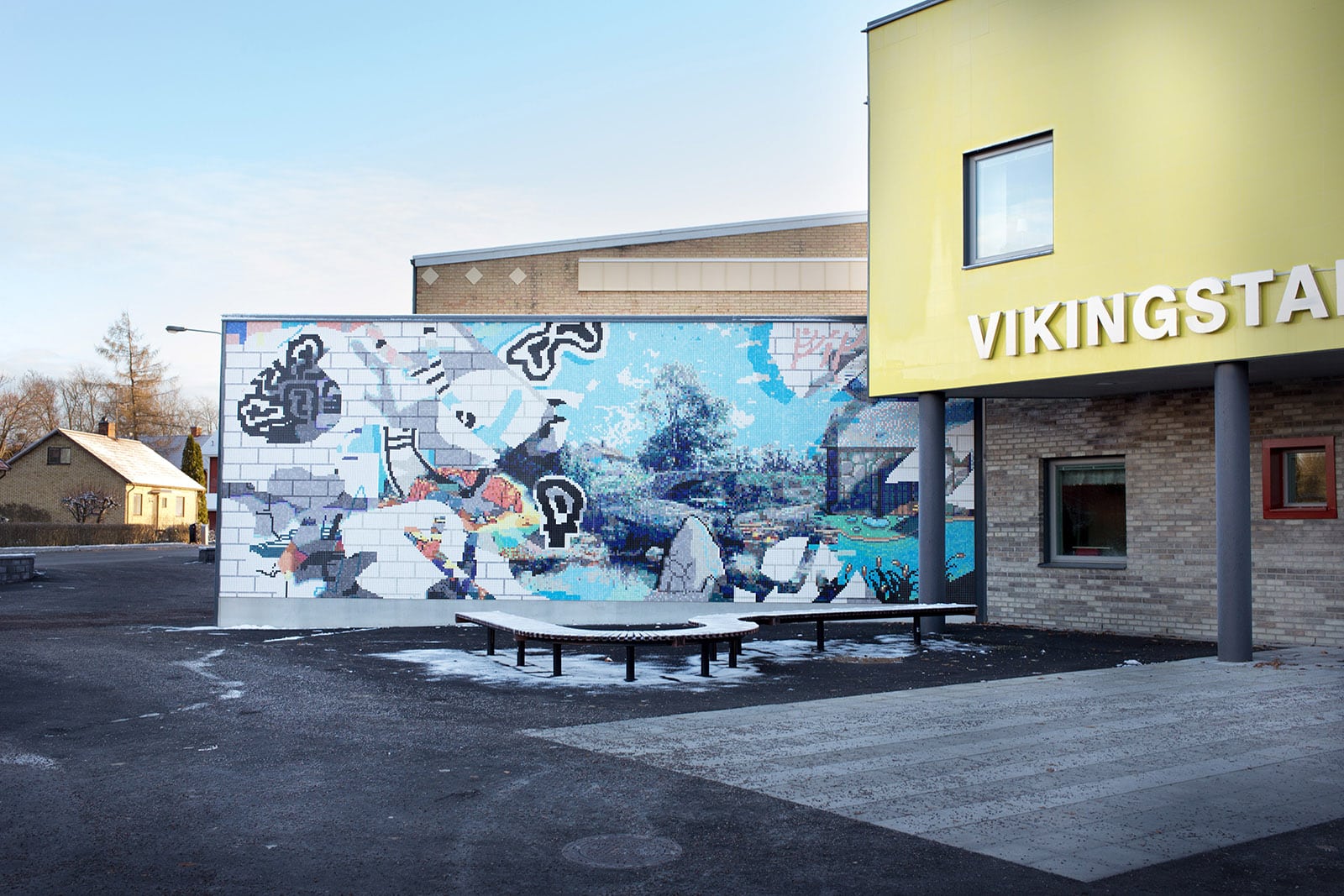 Erase To History. Vikingstad Skola. Zetterstrand 2015 Front 1600